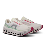 Cloudmonster Women's Shoes - White / Lima - John-Sport - On Running Shoes